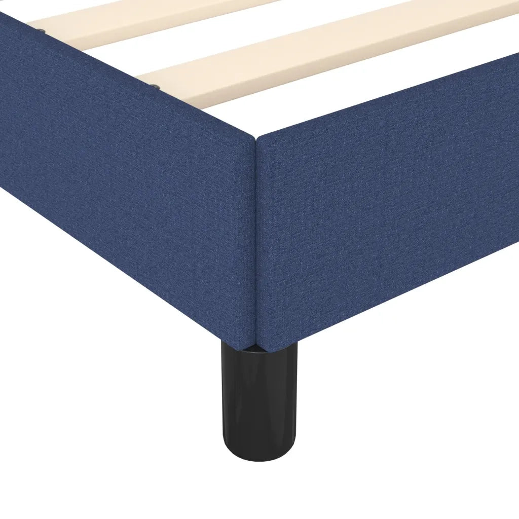 Giroletto senza Materasso Blu 80x200 cm in Tessuto 346678