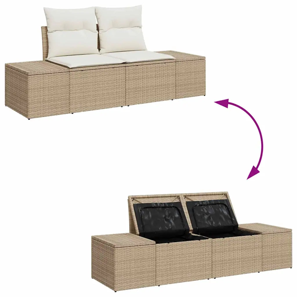 Set di divani con cuscino 6 pcs polyrattan 3360712