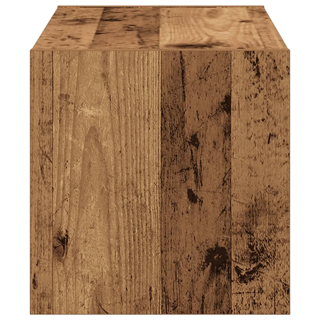 Scarpiera | Mobile per scarpe Impilabile Legno Antico 60x30x30,5 cm