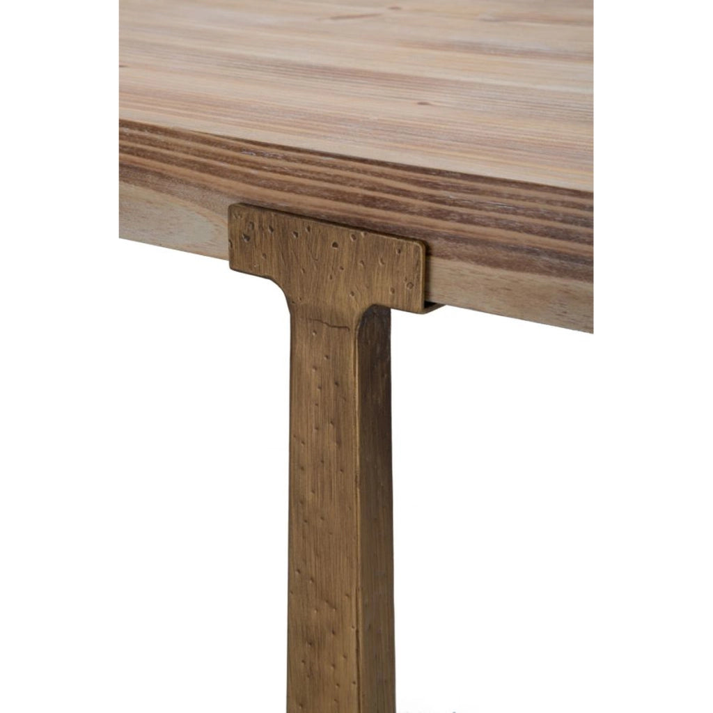 Tavolo VKH576, Marrone, MDF, 150x90x78 cm