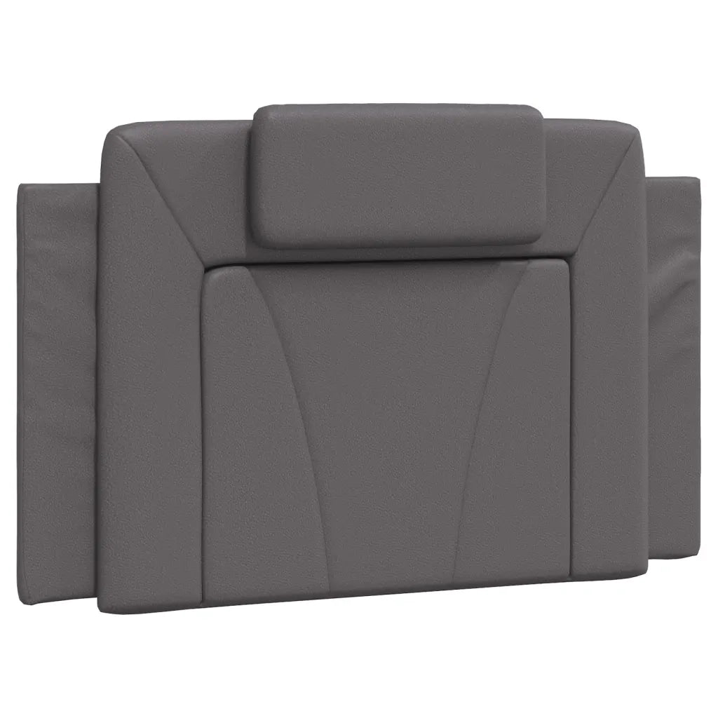 Letto Viana con Materasso Grgio 90x200 cm in Similpelle