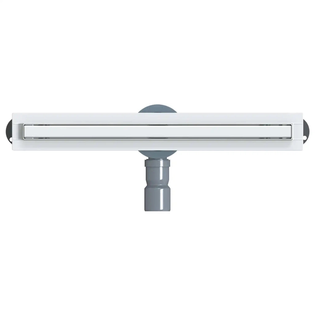 Scolascale per doccia a 360° con modello slim Argento 50 cm 42015985