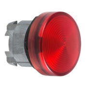 TESTA LAMPADA SPIA Ø22 GEMME LISCE ROSSE