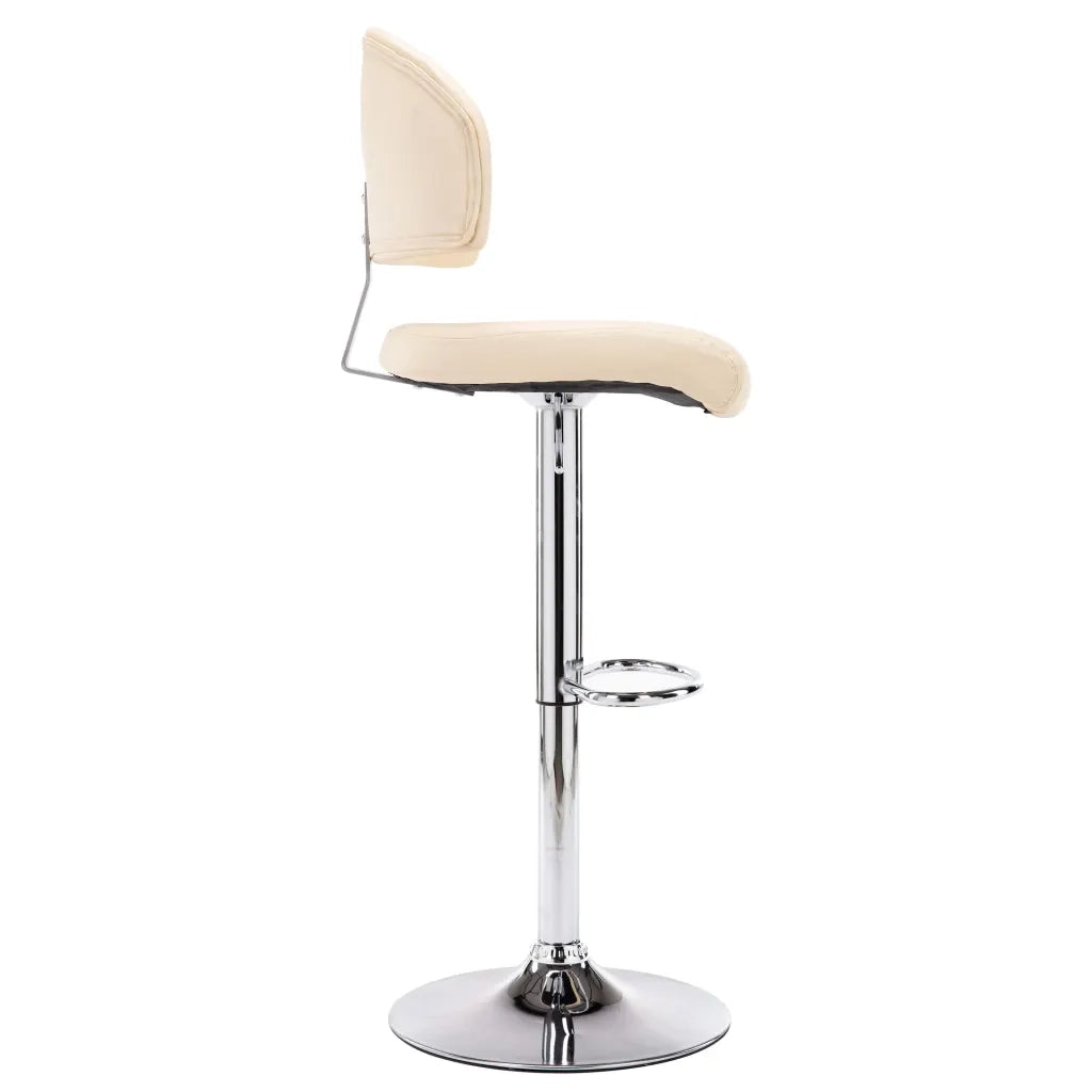 Sgabello da Bar Crema in Similpelle 249648