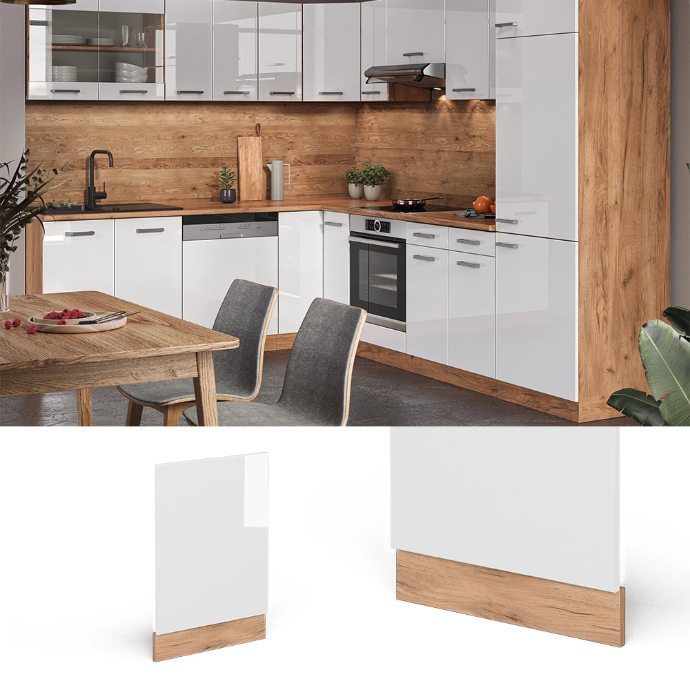 Vicco Pannello frontale Bianco lucido 45 cm , PL Antracite