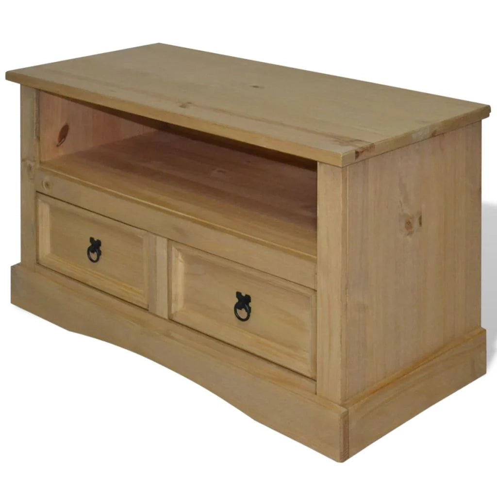 Mobile TV/credenza design pratico pino messicano gamma Corona 91 cm 2502012