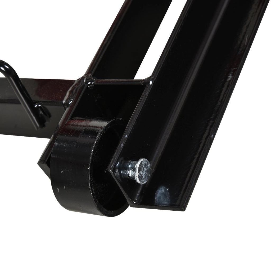 Cric Idraulico per Motocicli e ATV ¨C zephmum ¨C 110x36x67 cm, Nero e Rosso