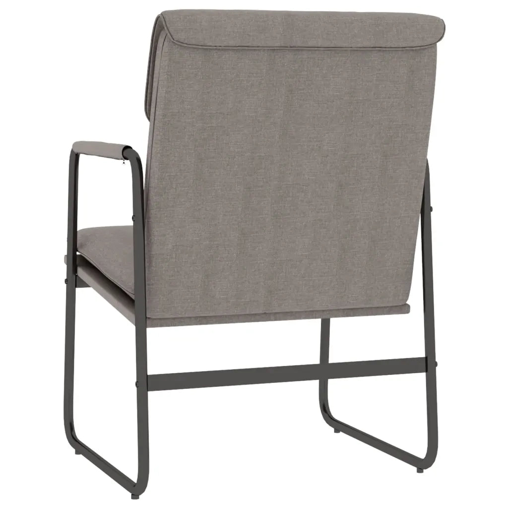 Sedia Lounge Tortora 55x64x80 cm in Tessuto 351347