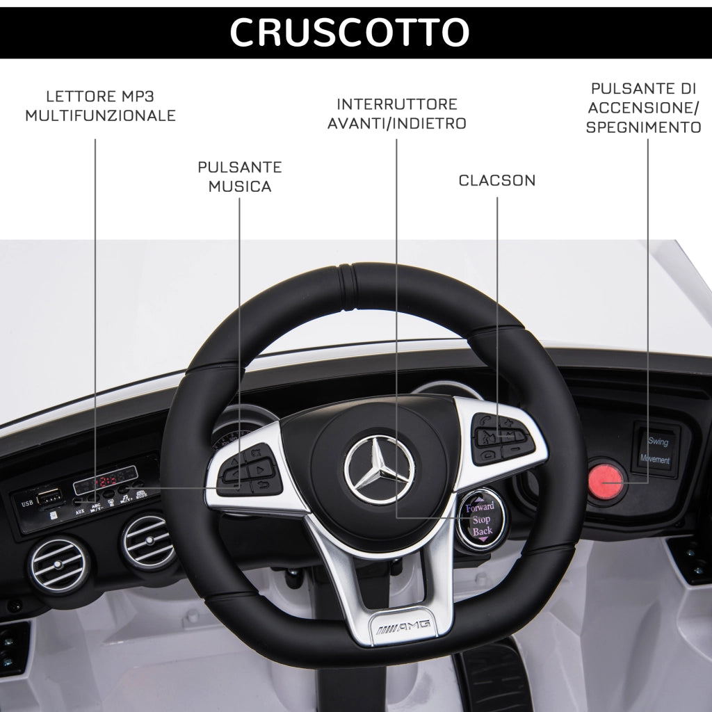 Automobile Giocattolo Elettrica per Bambini ¨C Minimal ¨C Bianco