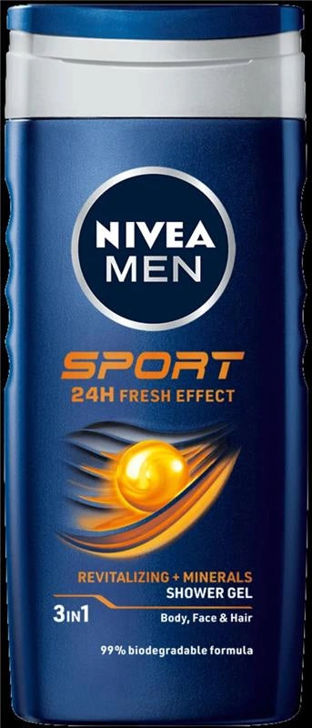 NIVEA DOCCIA 250ML MEN FRESH EFFECT