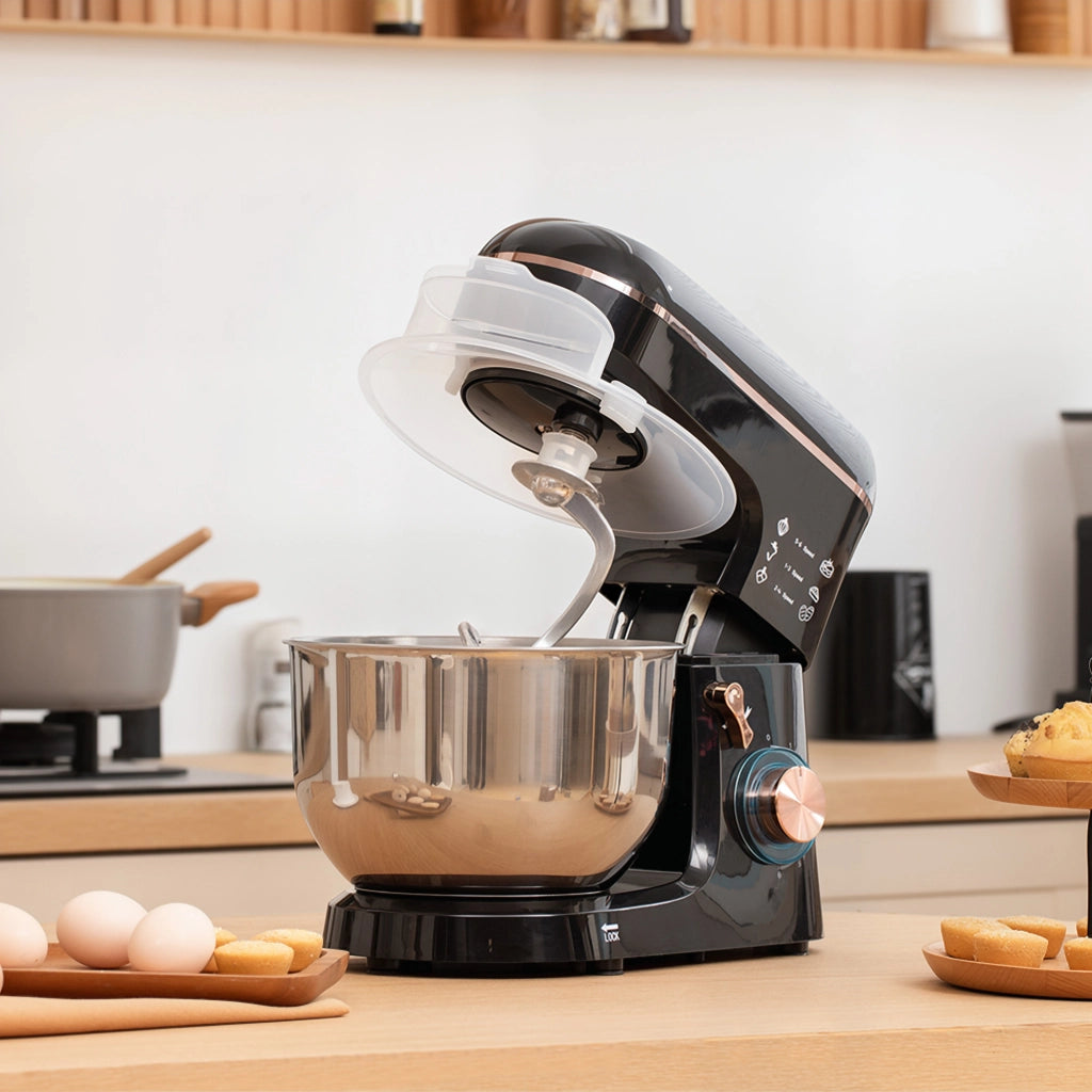 Robot da cucina ¨C Minimal ¨C 6 velocit¨¤, ciotola in acciaio inox 5.5L, nero