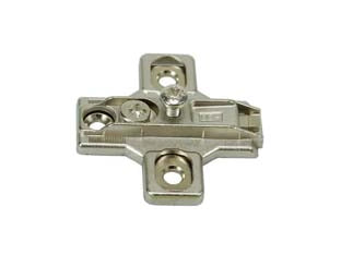 BASETTE PER CERNIERE INCASSO REGISTRABILI B2R3E- - mm.3h. - 10 pezzi SALICE