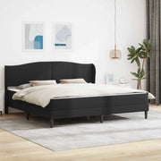 Struttura del letto con testiera Nero 180 x 200 cm Similpelle 3415272