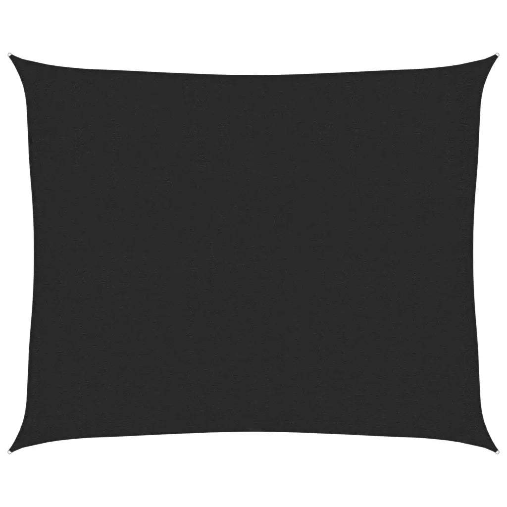Vela Parasole 160 g/m² Nera 2,5x3 m in HDPE 311727