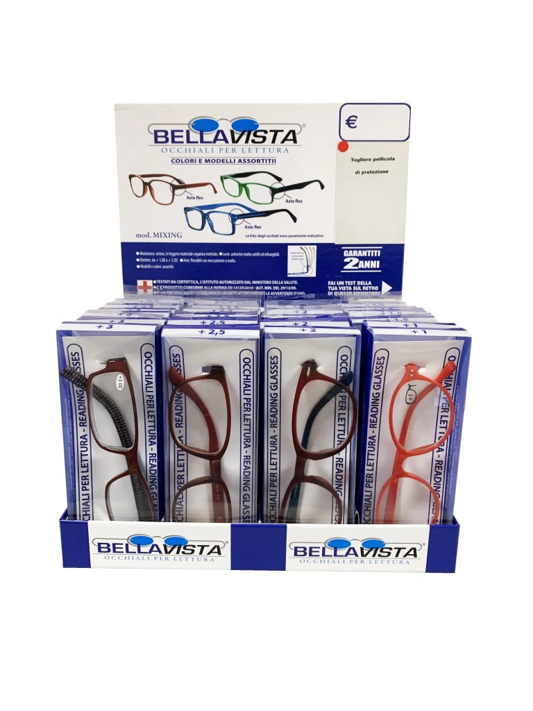 ESPOSITORE OCCHIALI GRADUATI BELLAVISTA 24 pezzi