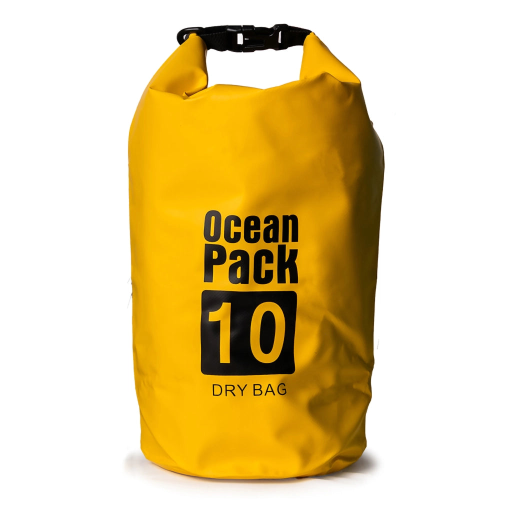 Senine, Borsa Impermeabile Capacità 10 lt, Giallo