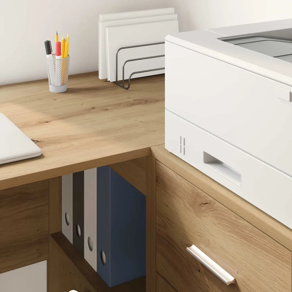 Credenza con cassetto Rovere artigianale 38 x 34 x 75 cm 869553