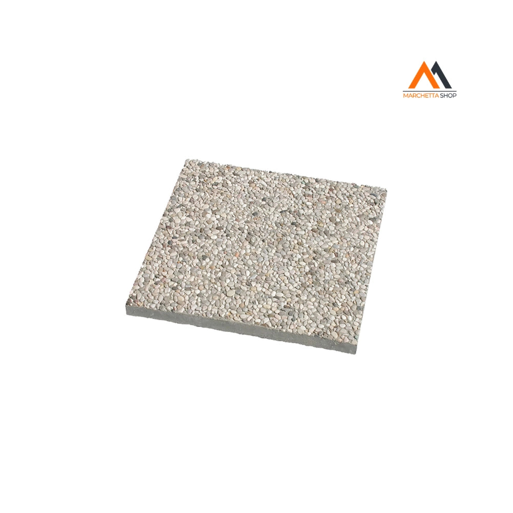 BASE GHIAINO LAVATO cm. 50 x 50