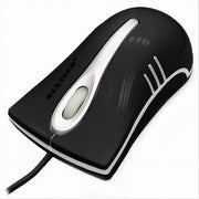 Trade Shop - Mouse Usb Con Cavo Ottico Mini Con Filo Per Computer Pc Portatile Notebook Maxtech M-z010 -