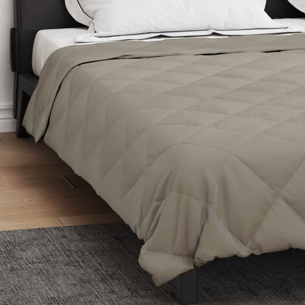 Piumone | Duvet Estivo Grigio chiaro 200 x 200 cm Microfibra