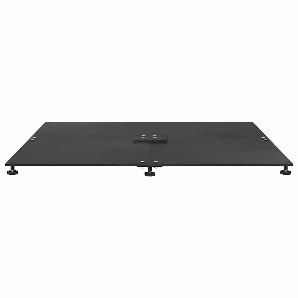 Base per ombrellone Nero 100 x 100 x 4 cm Acciaio 3407830