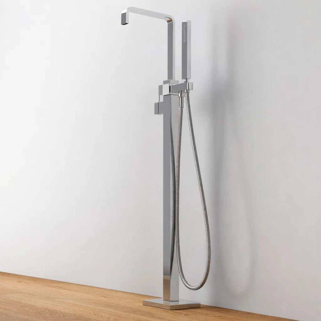 Gruppo vasca 006 rubinetto incasso pavimento vasche free standing ottone