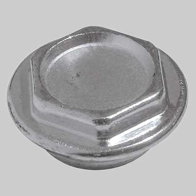 TAPPO CIECO ZINCATO  11/4 Dx Ø 57     MADE IN ITALY