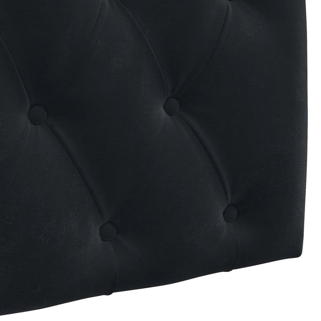 Testiera | Testata sospesa Con luce LED Nero Velluto