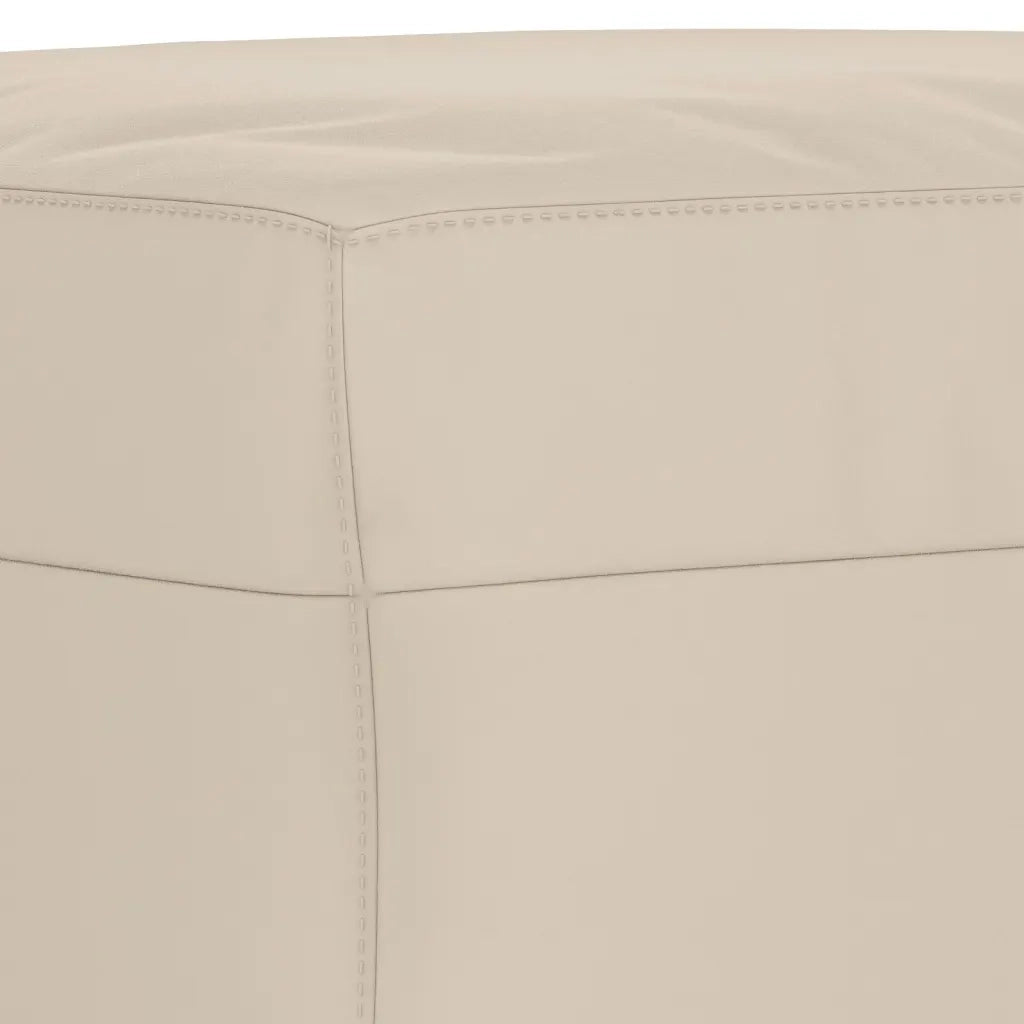 Panca crema 100x35x41 cm in Microfibra 349469