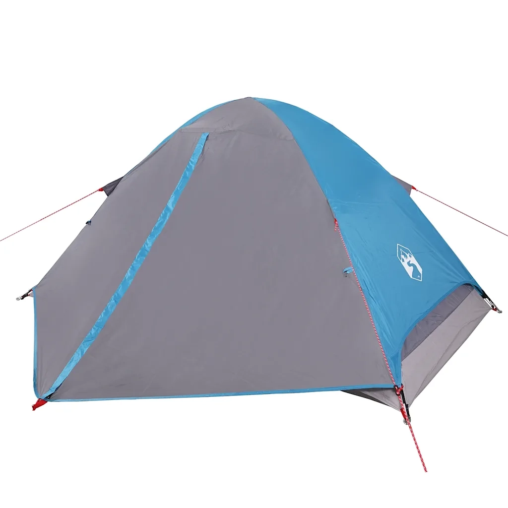 Tenda da campeggio | Tenda da campo a Cupola per 2 Persone Blu Impermeabile