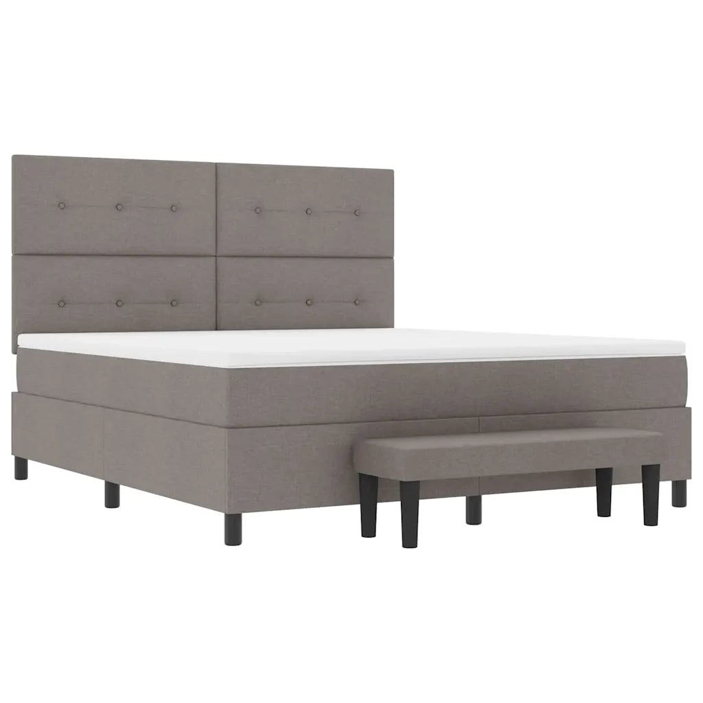 Letto a molle con materasso Talpa 180 x 200 cm Tessuto