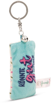 Sostegno per chiavi Mini Cuscino Plush 8cm con Maniglia