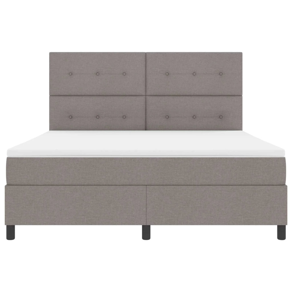 Letto a molle con materasso con led Talpa 180 x 200 cm Tessuto