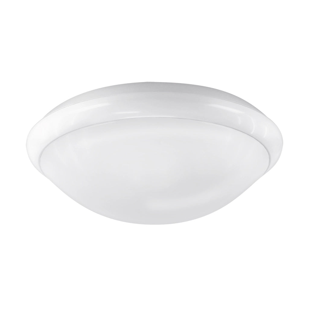 Plafoniera bagno IP44 sensore microonde bianca Ø30 E27