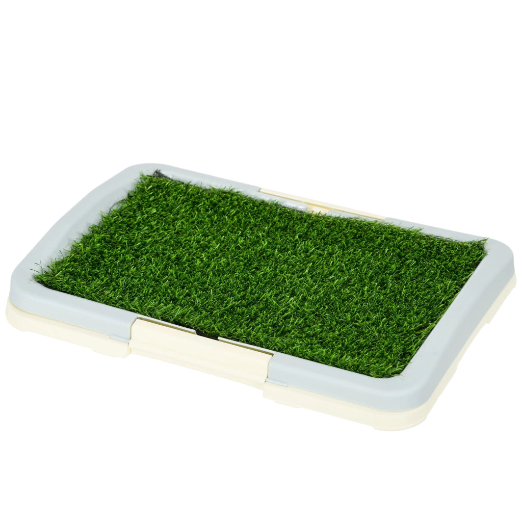 Lettiera per Cani 3 Strati con Prato Sintetico ¨C Xylo ¨C 46.5x34x5cm