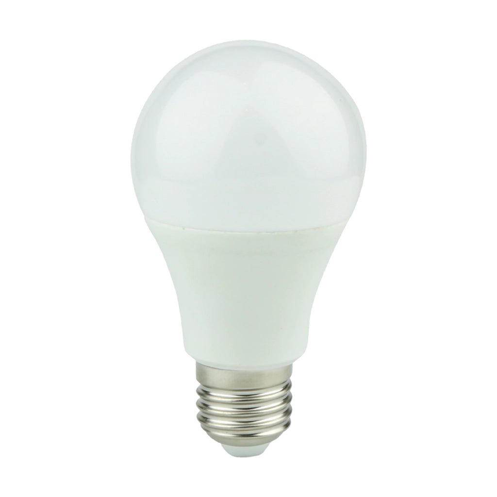 Lampadina LED 9W E27 sensore movimento e crepuscolo calda