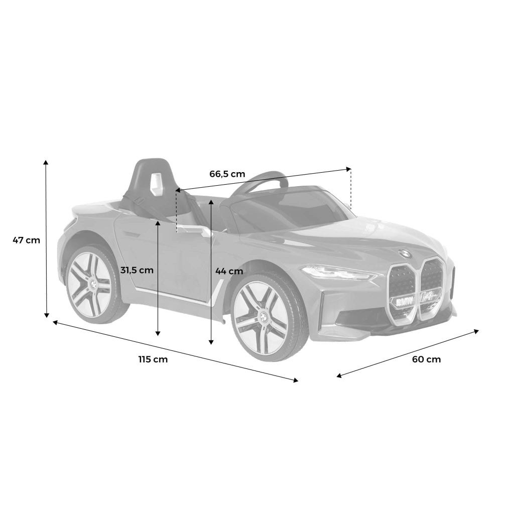 12v auto elettrica per bambini, 1 posto, nero