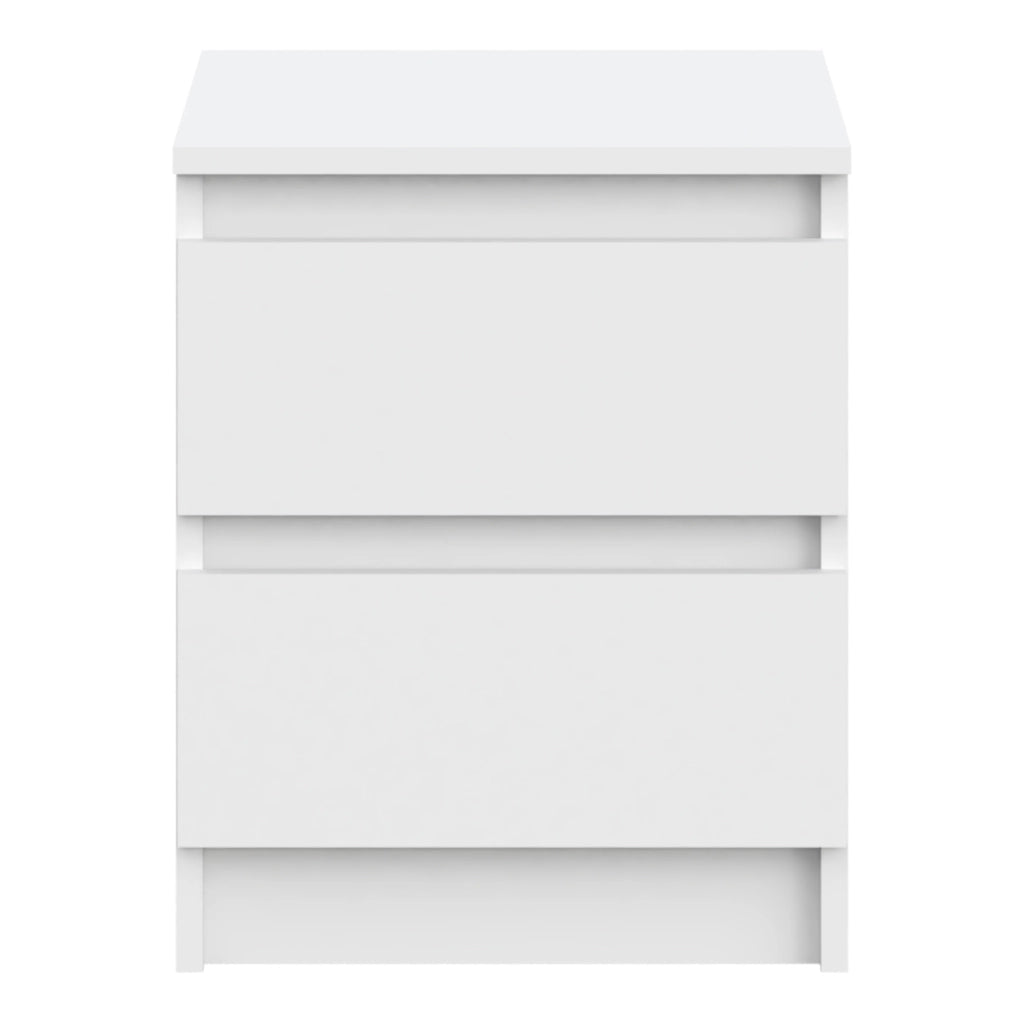 Commode SOLA - Bianca - 2 Cassetti - Larghezza 40 cm, Altezza 50 cm, Profondit? 43 cm