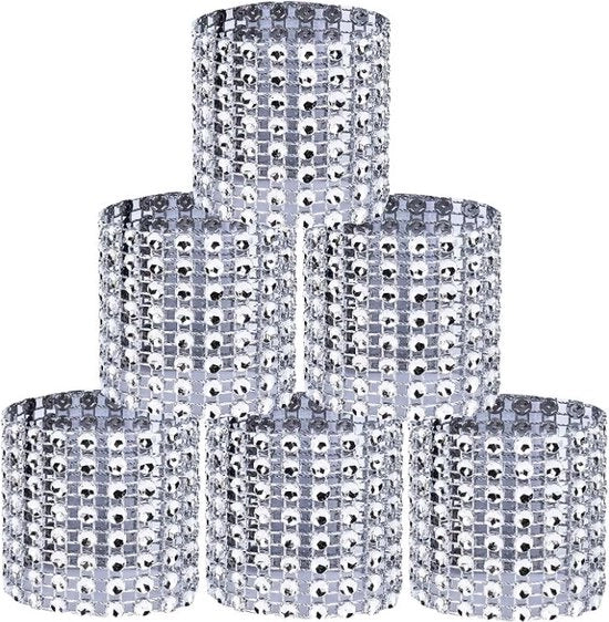 Servietten per feste - 50 pezzi con chiusura a clip