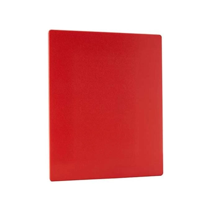Bisetti TG5040R Tagliere Pe con Fermo 50x40x2cm Rosso
