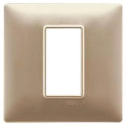 VIMAR PLANA - PLACCA 1M CHAMPAGNE OPACO
