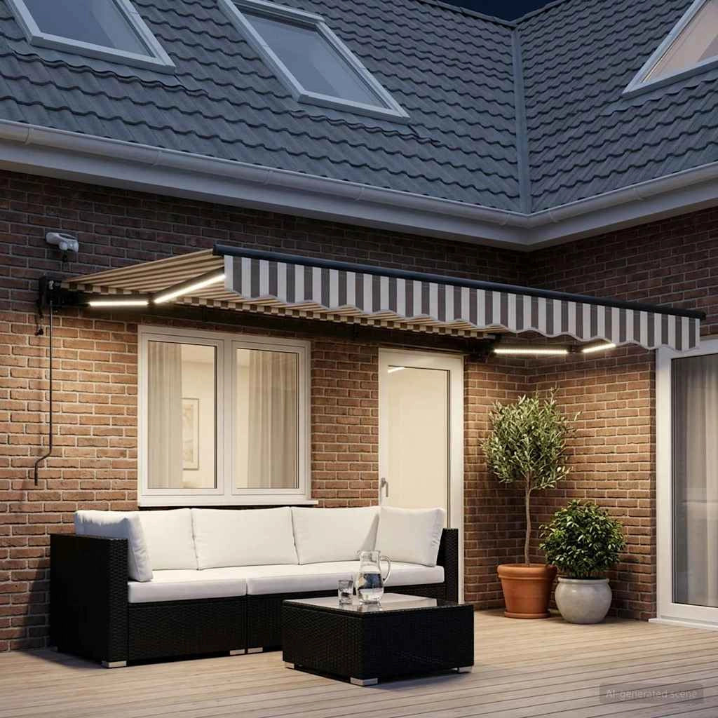 Tettuccio Elettrico Retrattile 4,5 × 3,5 m 3426312