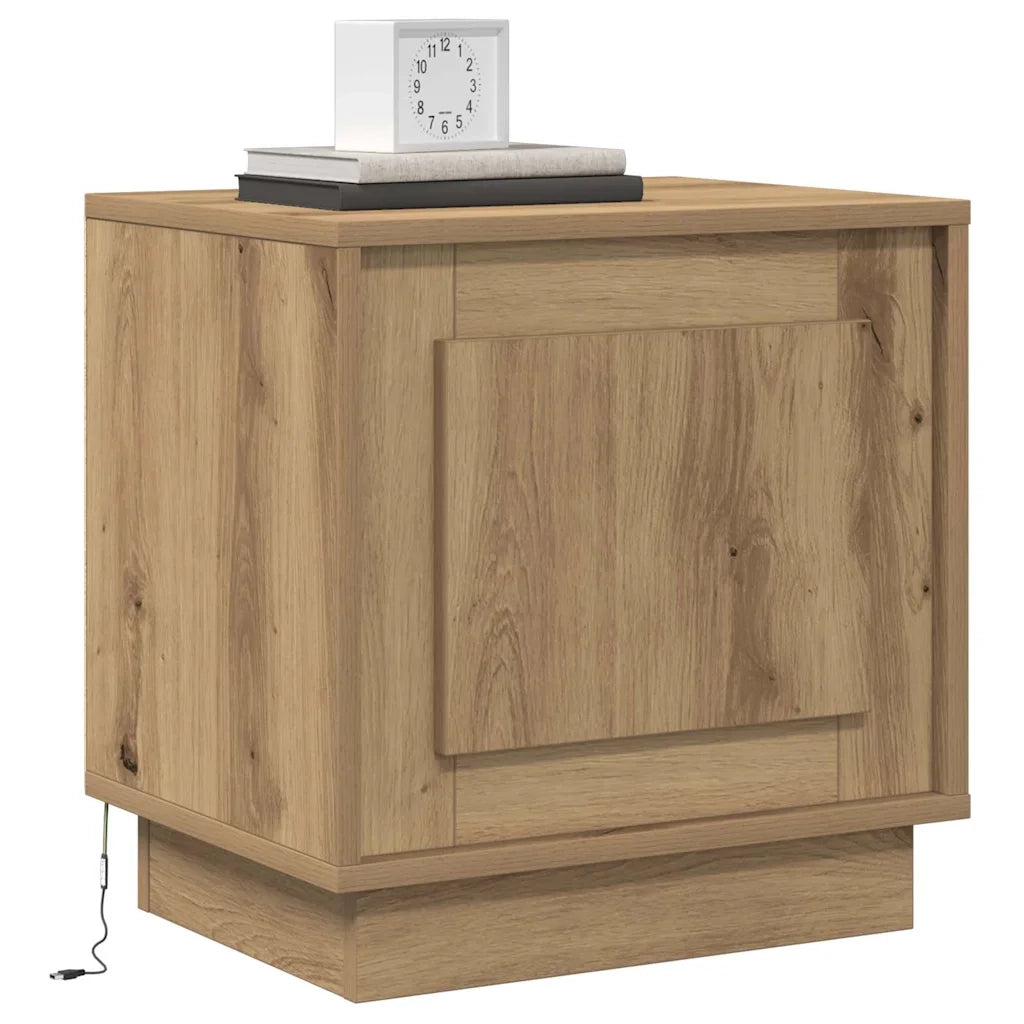 Armadio da Notte 2 pcs Rovere artigianale 44 x 34,5 x 45 cm 869577