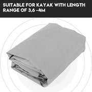 Cappotto per kayak 4,5 m - Impermeabile - Resistente ai raggi UV - Protezione tessile - Resistente alle abrasioni - Materiale in poliestere duraturo - Cappotto per kayak