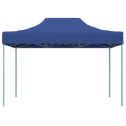 Gazebo | Pergolato Professionale Pieghevole 3x4m Acciaio Blu