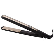 Remington S6500 Sleek and Curl Piastra per Capelli Ceramica 110 mm Display LCD 150-230°C Turbo Boost colore Nero