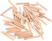 Viti in Legno M6 x 50mm - 50 Pezzi - Legno Massello - Connettori in Legno - Robusti e Affidabili - Per Montaggio di Mobili - Connettori in Legno

Specifiche Tecniche:
- Materiale: Legno Massello
- Dimensioni: M6 x 50mm
- Quantità: 50 pezzi