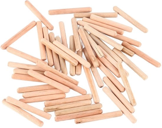 Viti in Legno M6 x 50mm - 50 Pezzi - Legno Massello - Connettori in Legno - Robusti e Affidabili - Per Montaggio di Mobili - Connettori in Legno

Specifiche Tecniche:
- Materiale: Legno Massello
- Dimensioni: M6 x 50mm
- Quantità: 50 pezzi