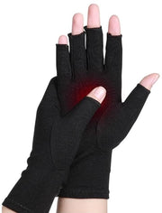 Manopole per artrosi - Design senza dita - Allevio del dolore - Manopole a compressione - Tessuto compressivo morbido - Tela regolatrice di umidità - Manopole a compressione