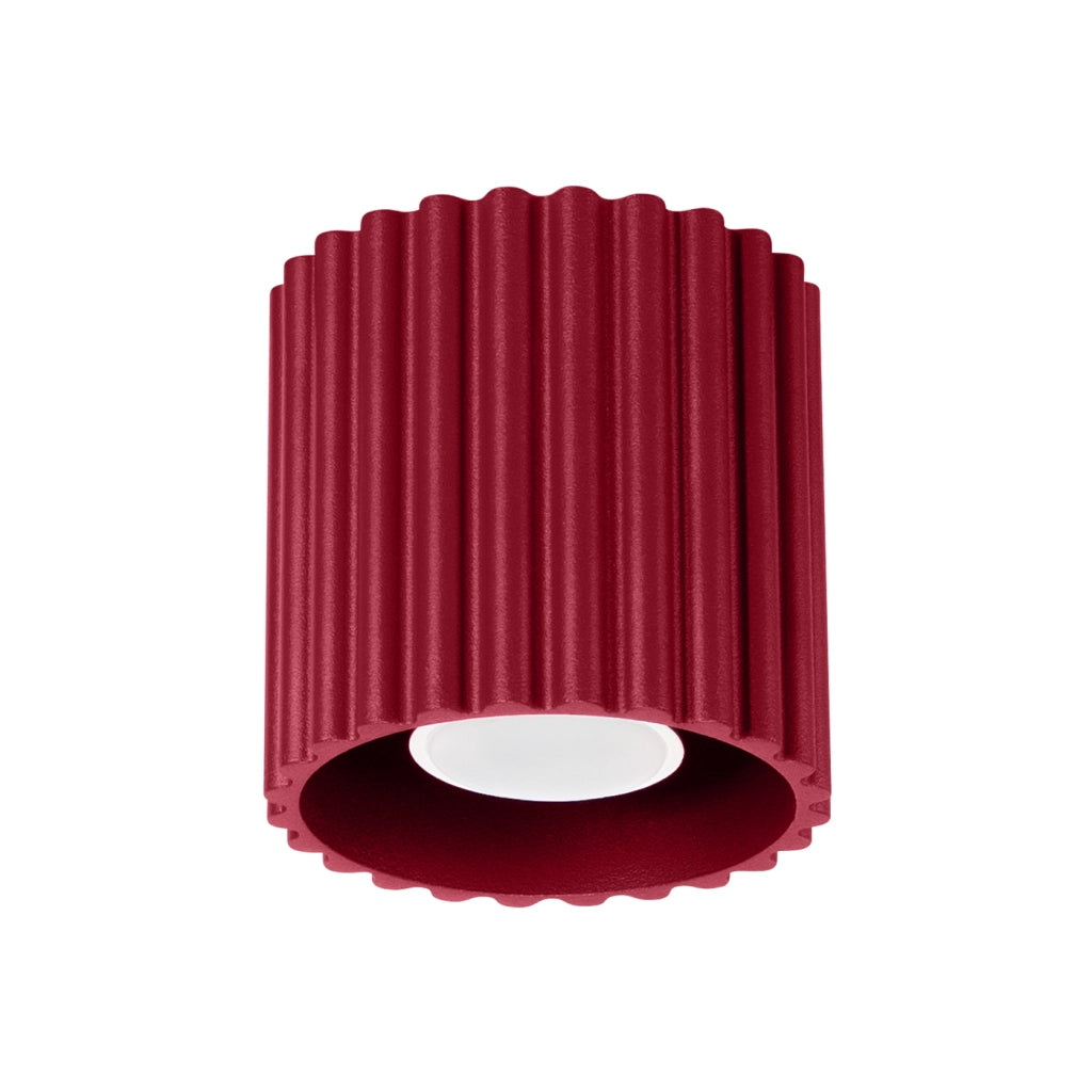 Lampada da soffitto AURA 1 bordeaux GU10